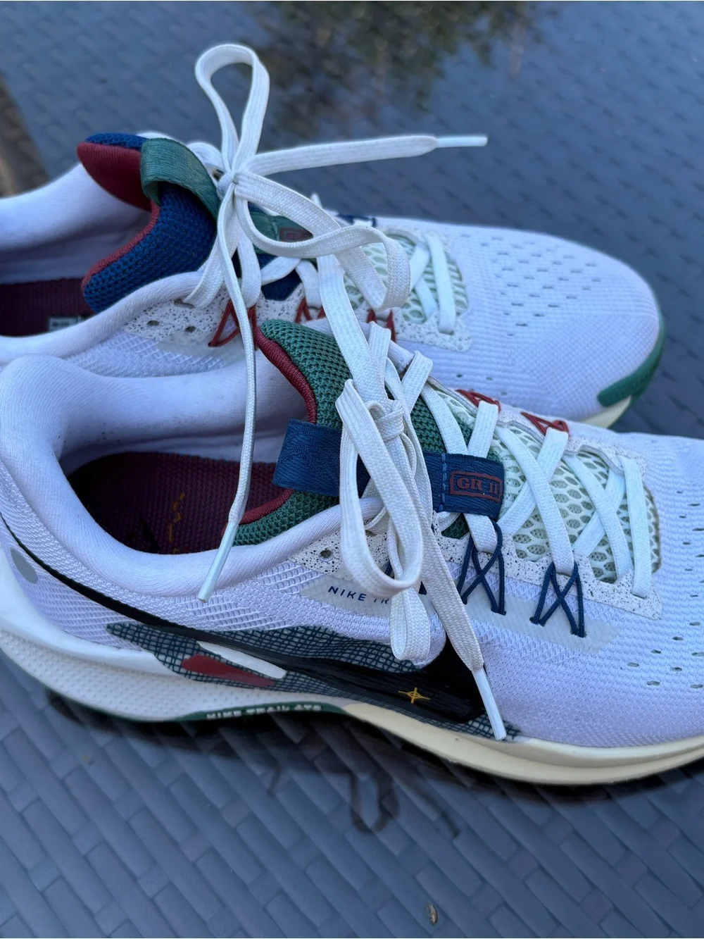 Nike Pegasus Trail 5 Reactx running shoes - court blue cedar colorway